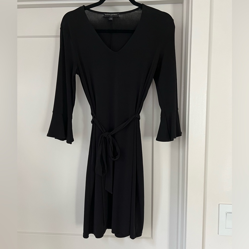 Black Banana Republic Dress Size Small (Petite)